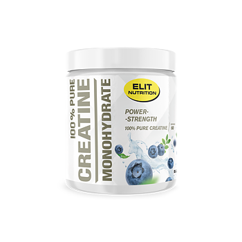 Kreatin monohydrat, ELIT - 100% Pure, 300g - Blåbär