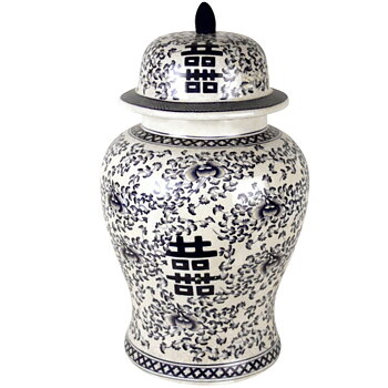 Kinesisk tempelurna 52 cm