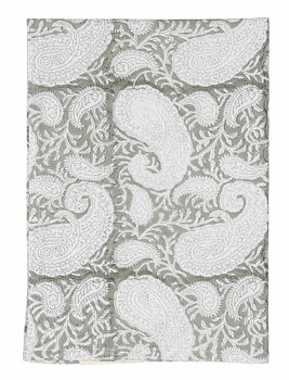 Kökshanddukar set med 2 st. "Big Paisley Light Grey"