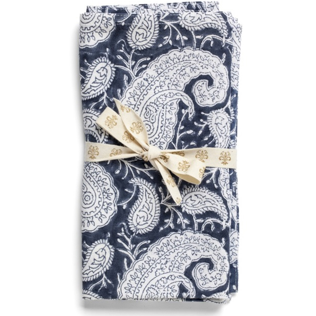 Servetter Big Paisley Navy