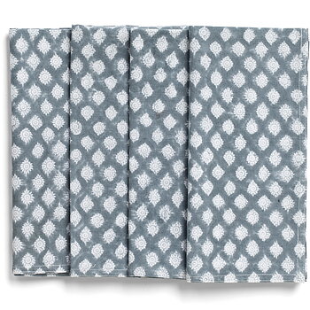 Servetter Medallion Cashmere Blue