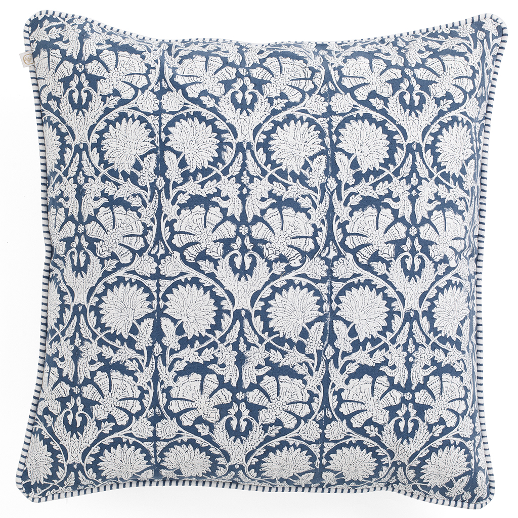 Kuddfodral Paradise Navy Blue