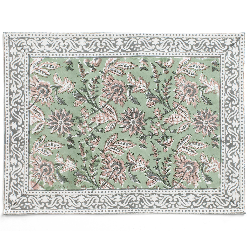 Bordstabletter Indian Summer Green Rose 2 st.