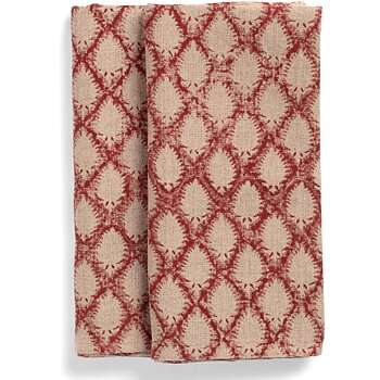Linneservetter Cypress Red- 2-pack