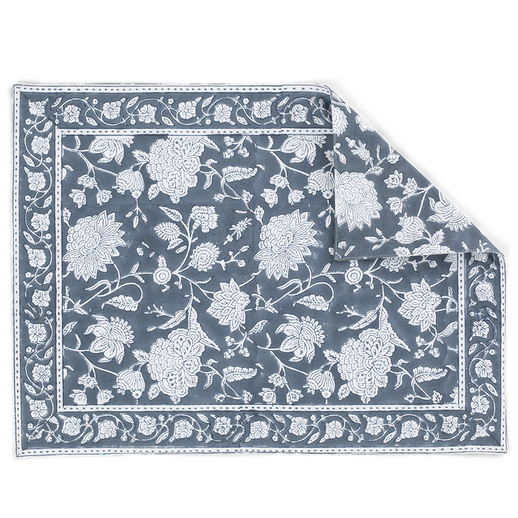 Bordstabletter Indian Rose True Navy - 2 st. 