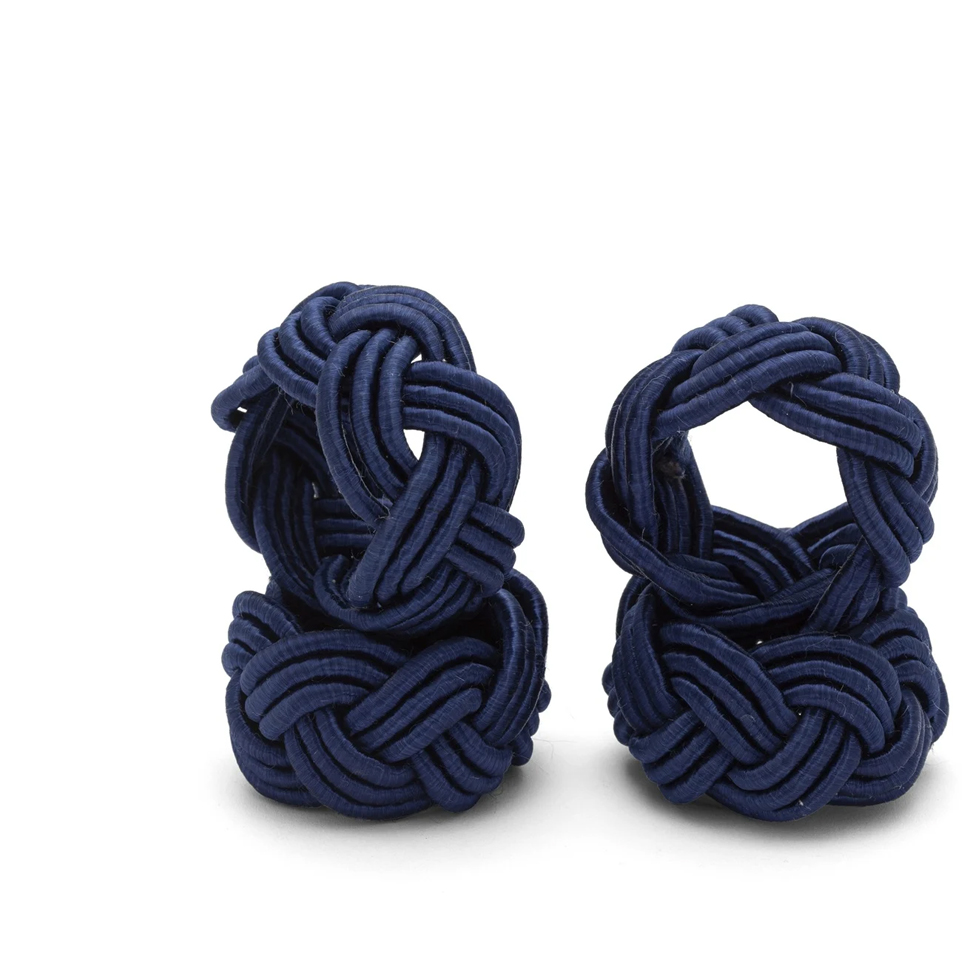 Servettringar Blue - 4 st.