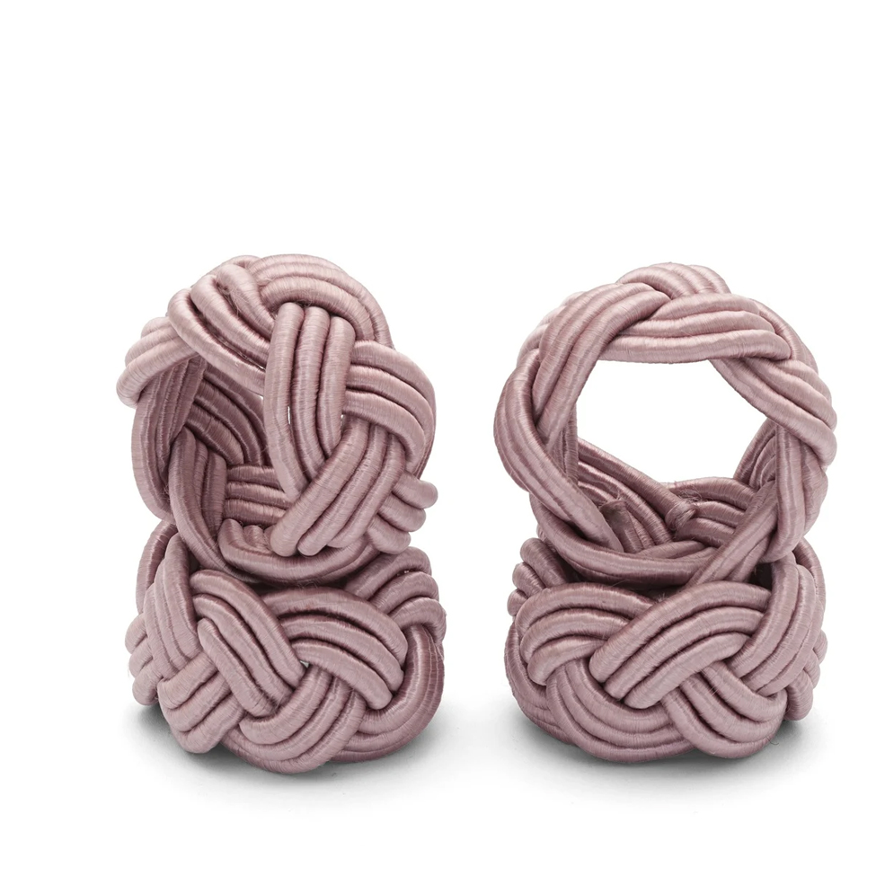 Servettringar Rose - 4 st.