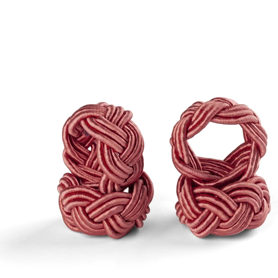 Servettringar Summer Red - 4 st.