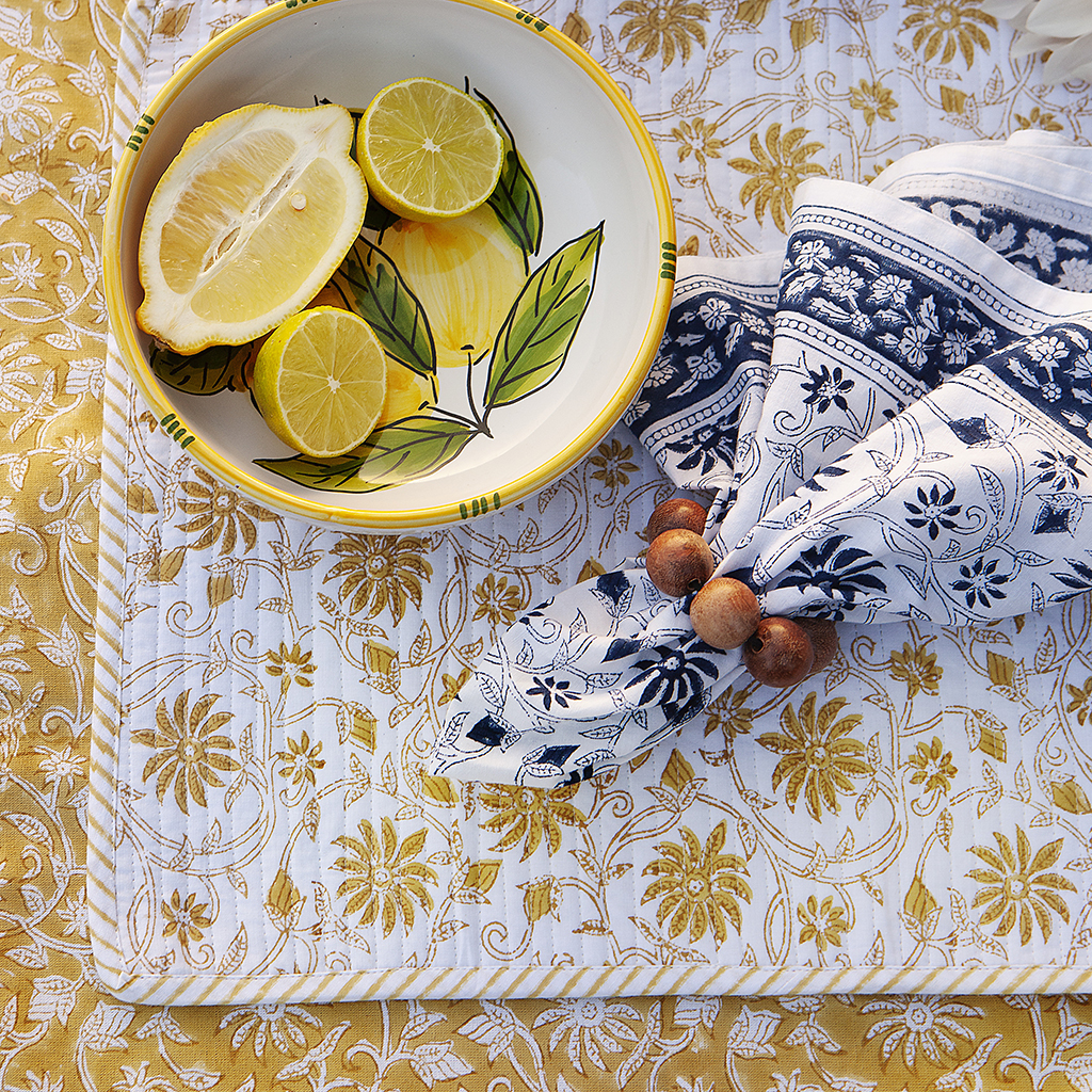 Bordstabletter Margerita Yellow Olive - 2 st.  - 2