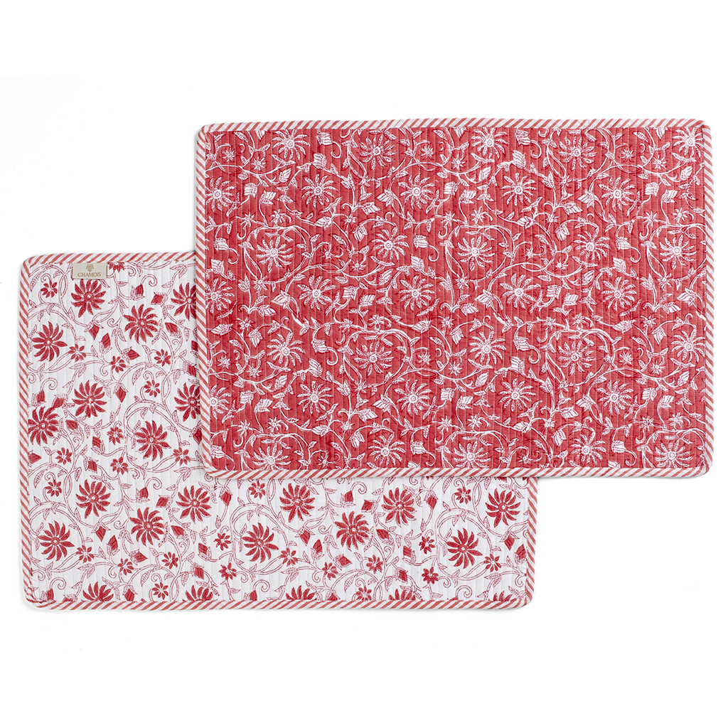 Bordstabletter Margerita Summer Red - 2 st.