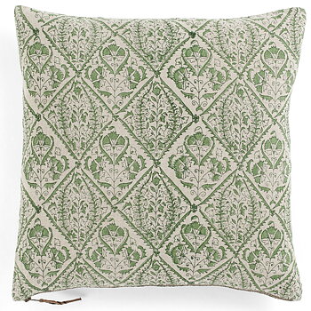 Kuddfodral linne Jaipur Green
