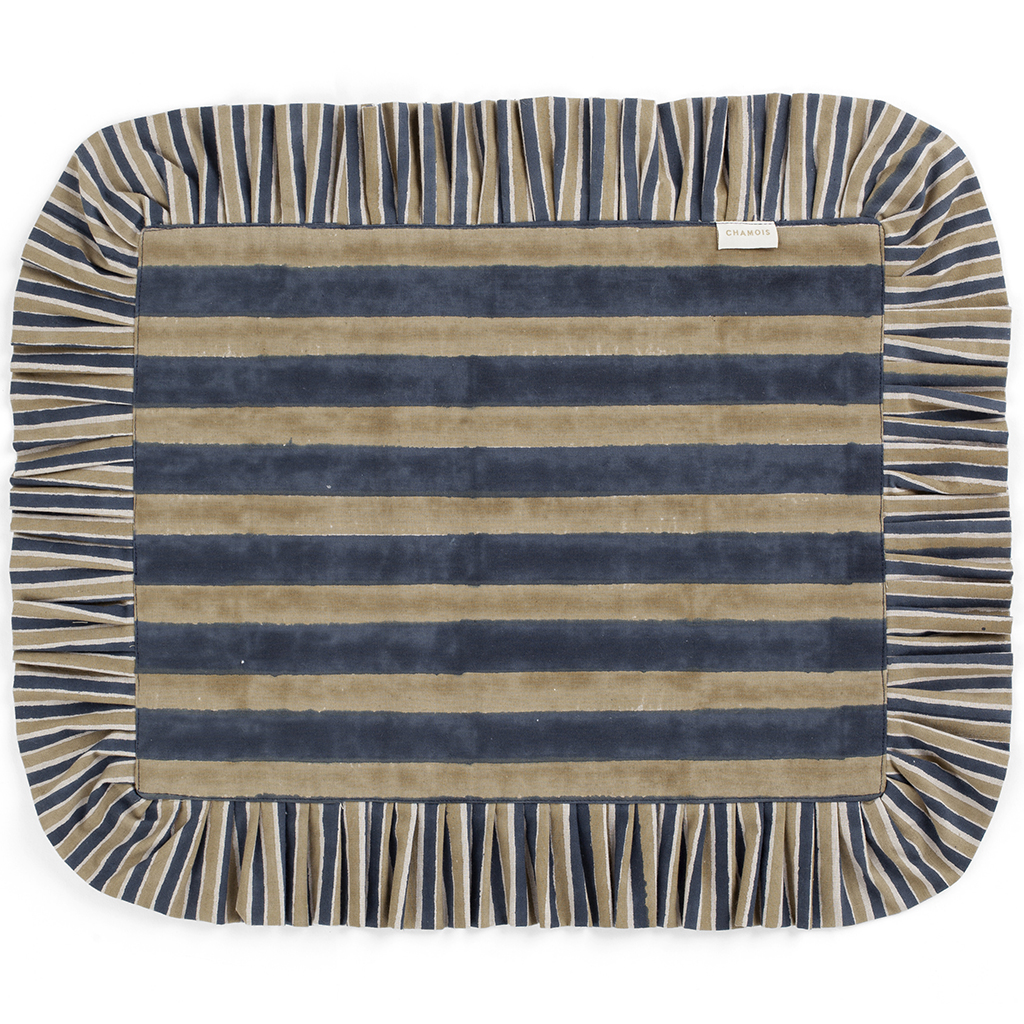 Bordstabletter Tangier Beige & Blue - 2 st. 