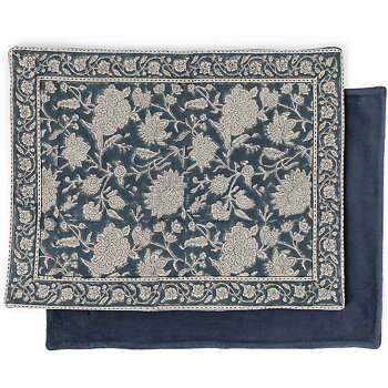 Bordstabletter Indian Rose Denim Blue - 2 st. 