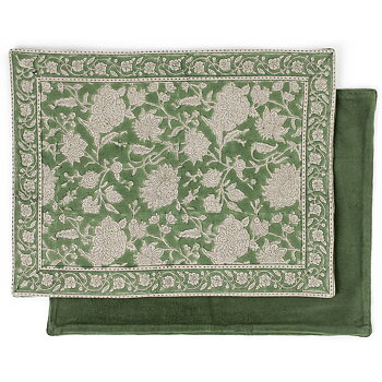 Bordstabletter Indian Rose Green - 2 st. 