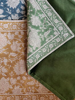 Bordstabletter Indian Rose Green - 2 st. 