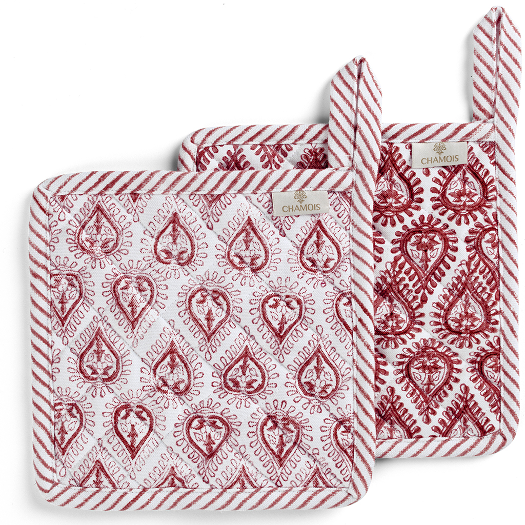 Grytlappar Kalini Red - 2 st.  - 2