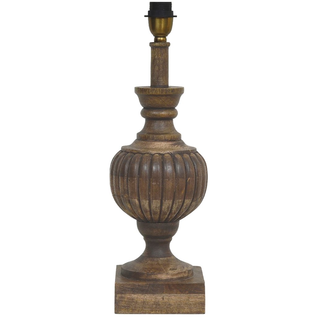 Lampfot Louis Vintage Brown