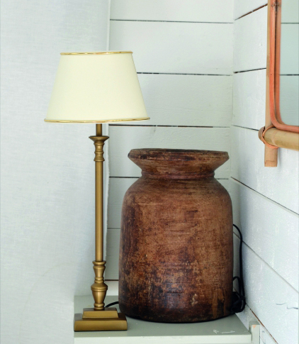 Lampfot Boss Antik Guld / Mässing - 3