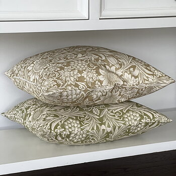Kuddfodral Sunflower Ochre - William Morris