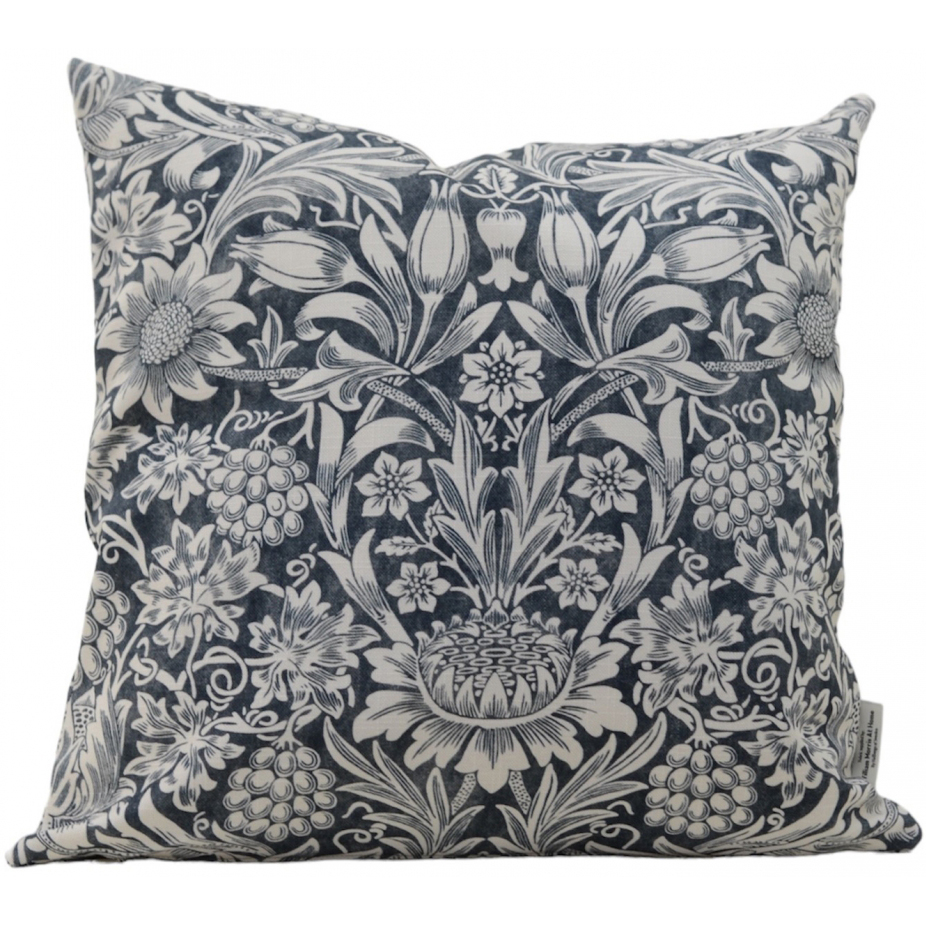 Kuddfodral Sunflower Indigo - William Morris