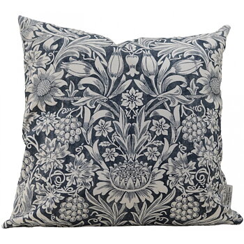 Kuddfodral Sunflower Indigo - William Morris