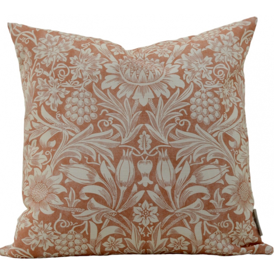Kuddfodral Sunflower Madder - William Morris