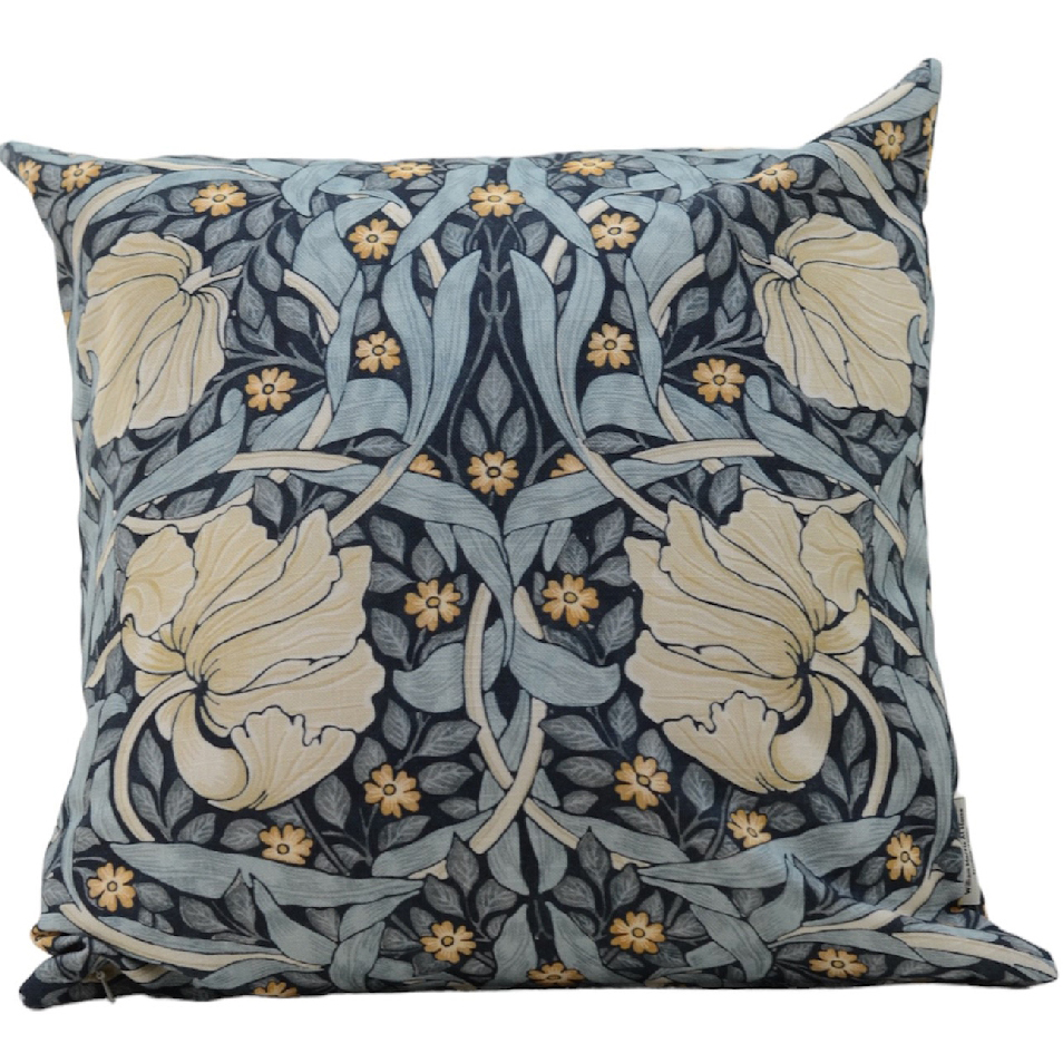 Kuddfodral Pimpernel Indigo - William Morris - 2