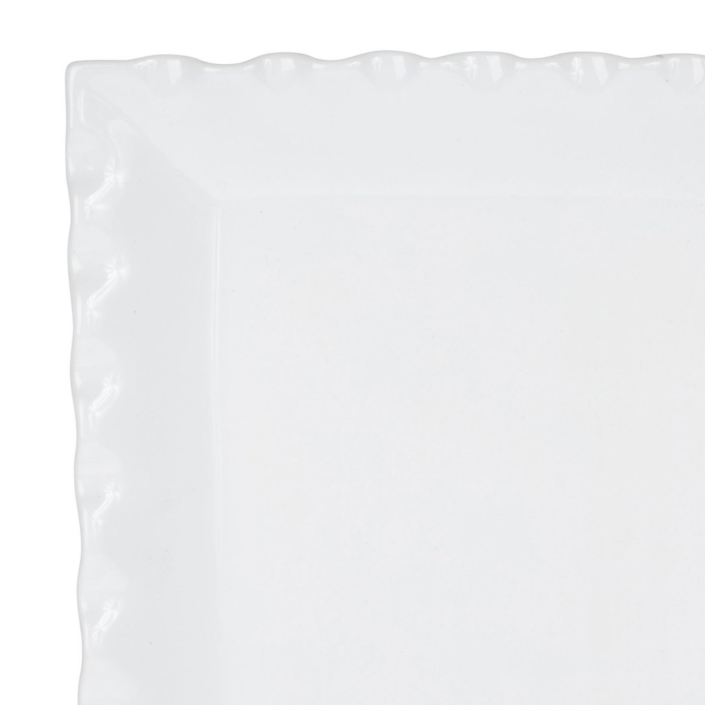 Vitt keramikfat - 5