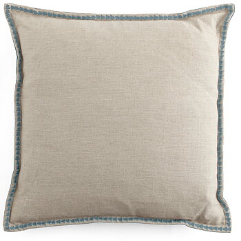 Kuddfodral Embroidery Dusty Blue