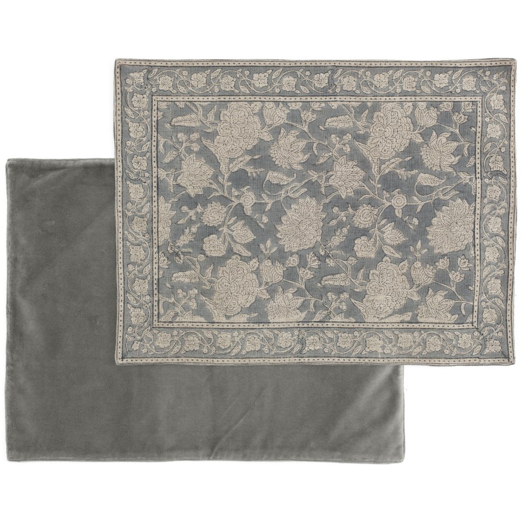 Bordstabletter Indian Rose Dusty Blue - 2 st. 