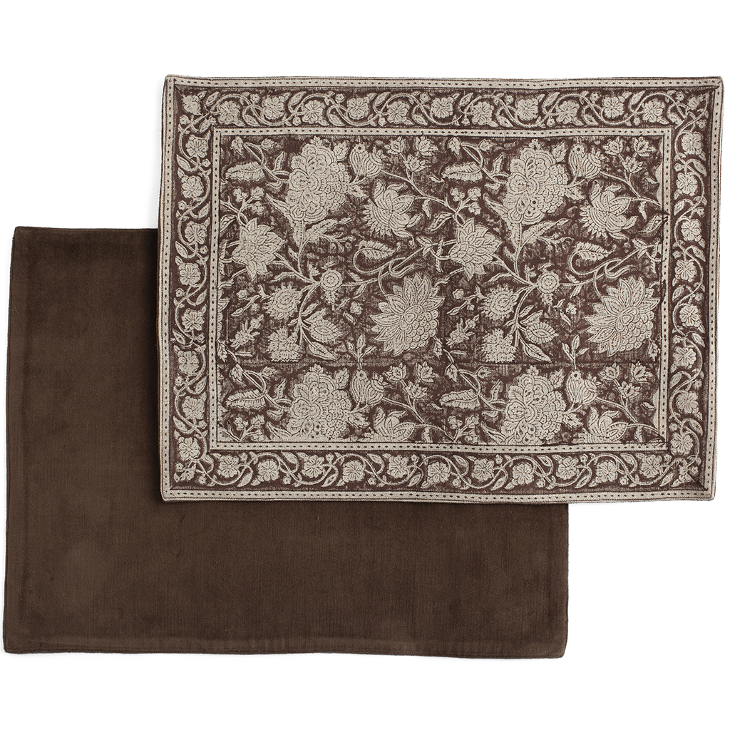 Bordstabletter Indian Rose Brown - 2 st. 