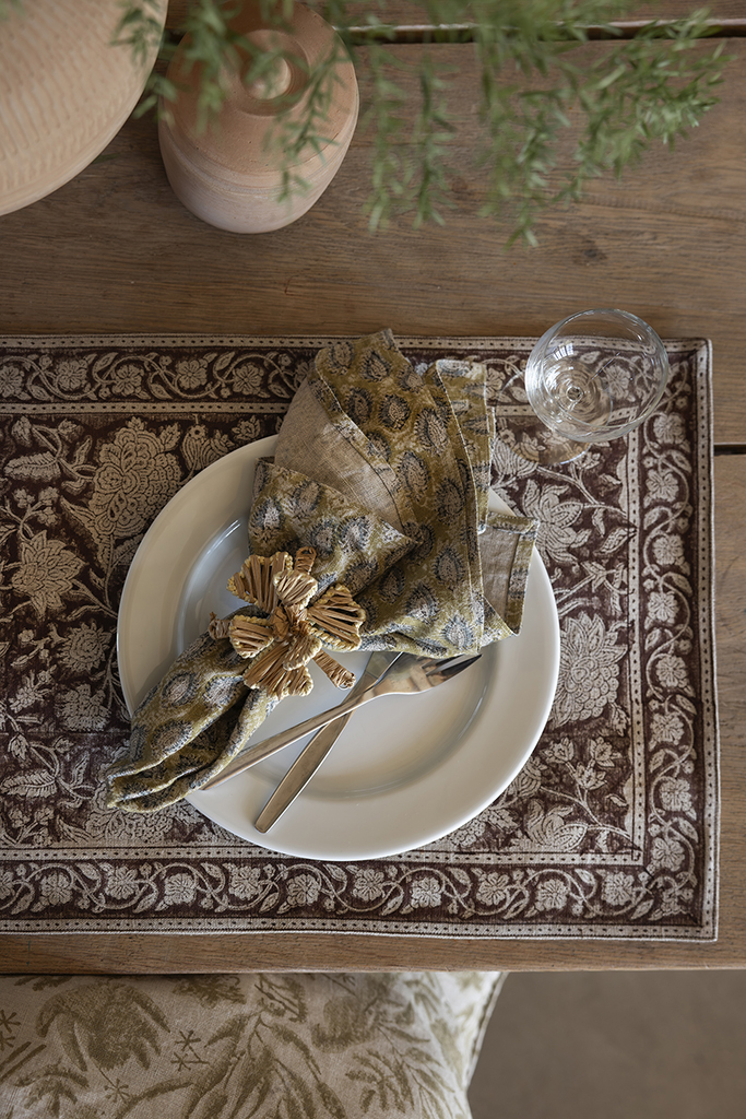 Bordstabletter Indian Rose Brown - 2 st.  - 3