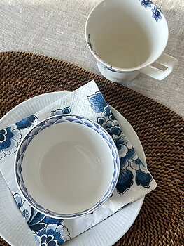 Pappersservetter Flower