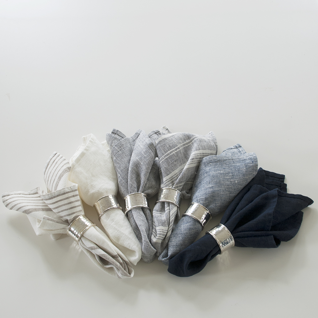 Linneservetter 2-pack Catalina Deep Blue - 5