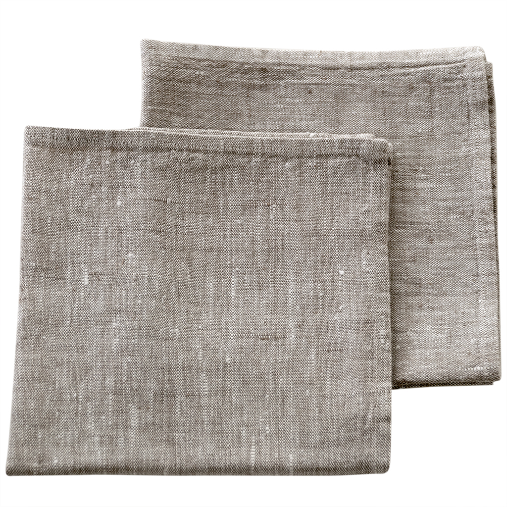 Linneservetter 2-pack Catalina Natural