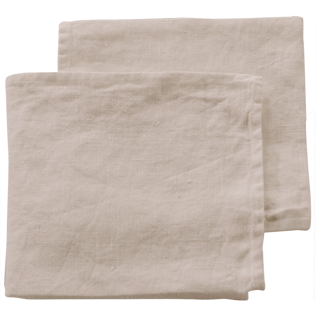 Linneservetter 2-pack Riviera Soft Pink - 2