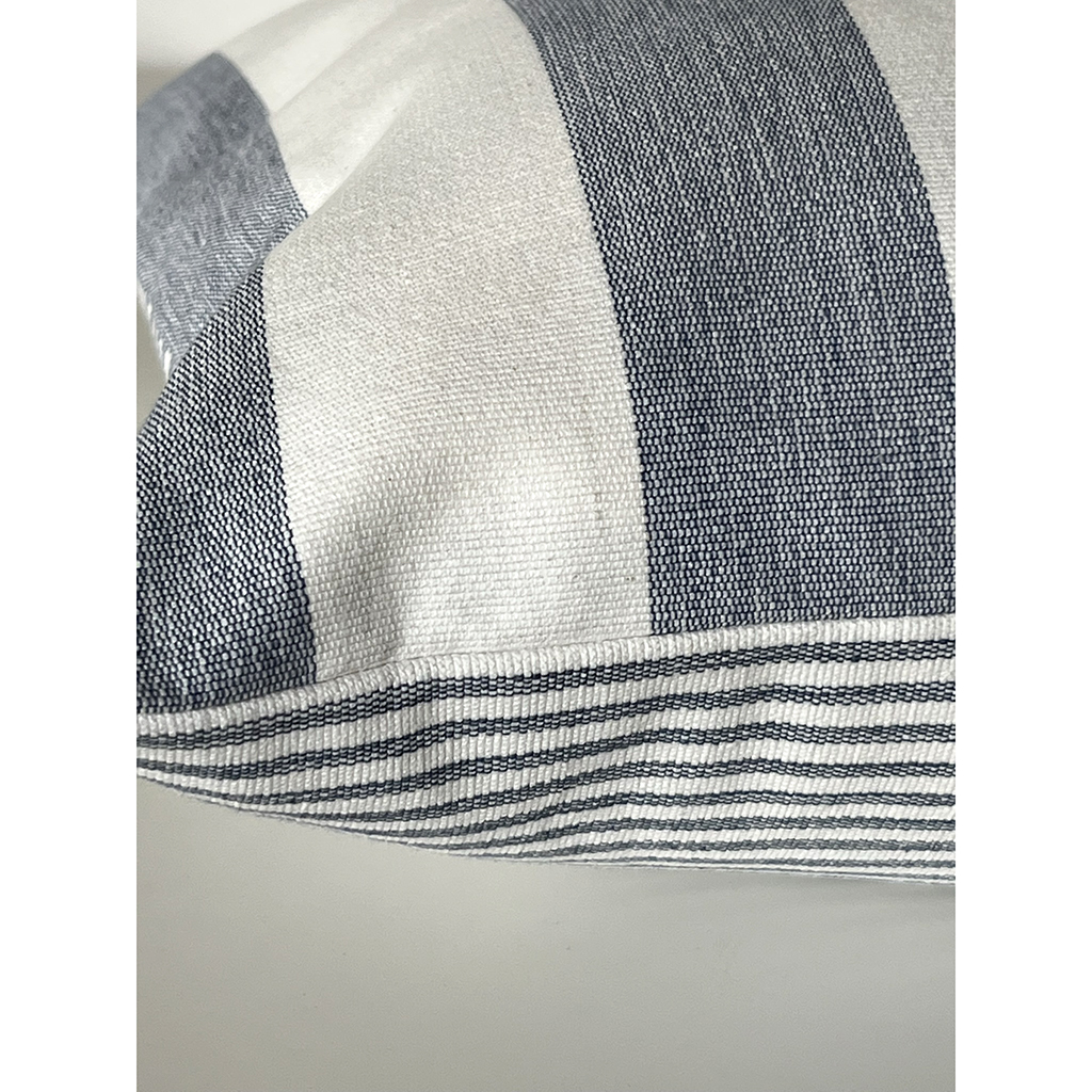 Kuddfodral Oxford Stripes Indigo Blue - 3