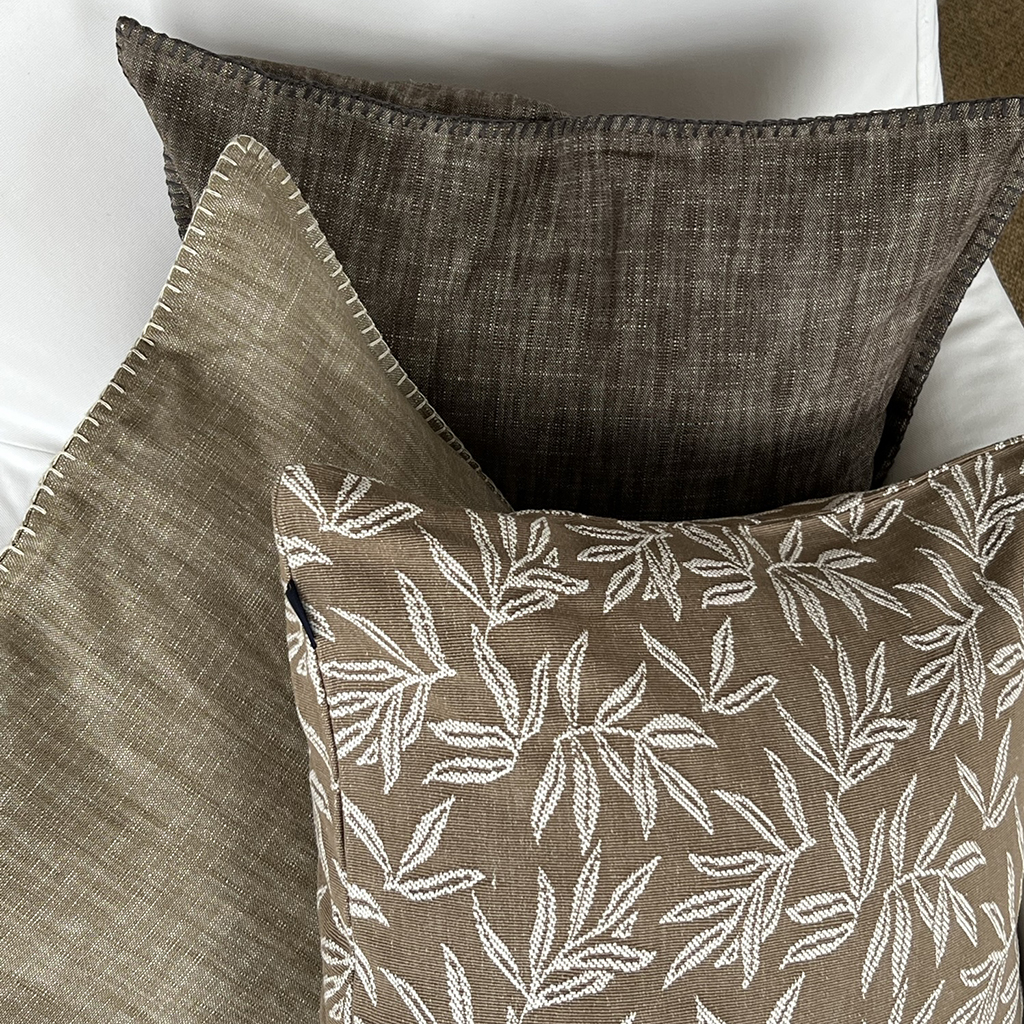 Kuddfodral Stitch Coffee Brown - 2