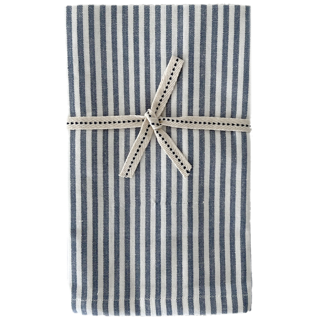 Servett Banker Stripe Sky Blue 2-pack