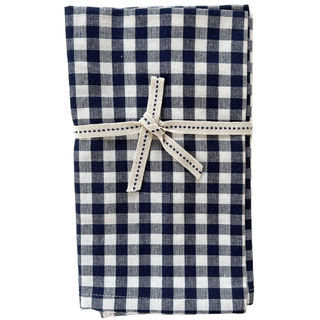 Servett Gingham Check Indigo Blue 2-pack - 2