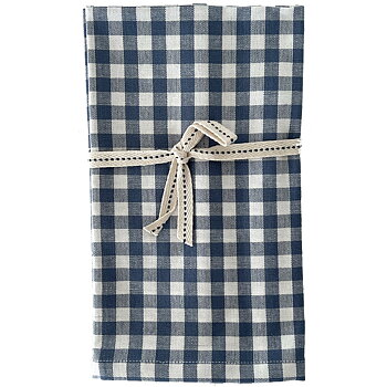 Servett Gingham Check Sky Blue 2-pack