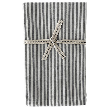 Servett Banker Stripe Grey 2-pack