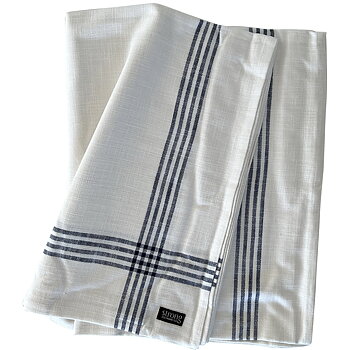 Duk Classic Stripe Indigo Blue 150x270 cm