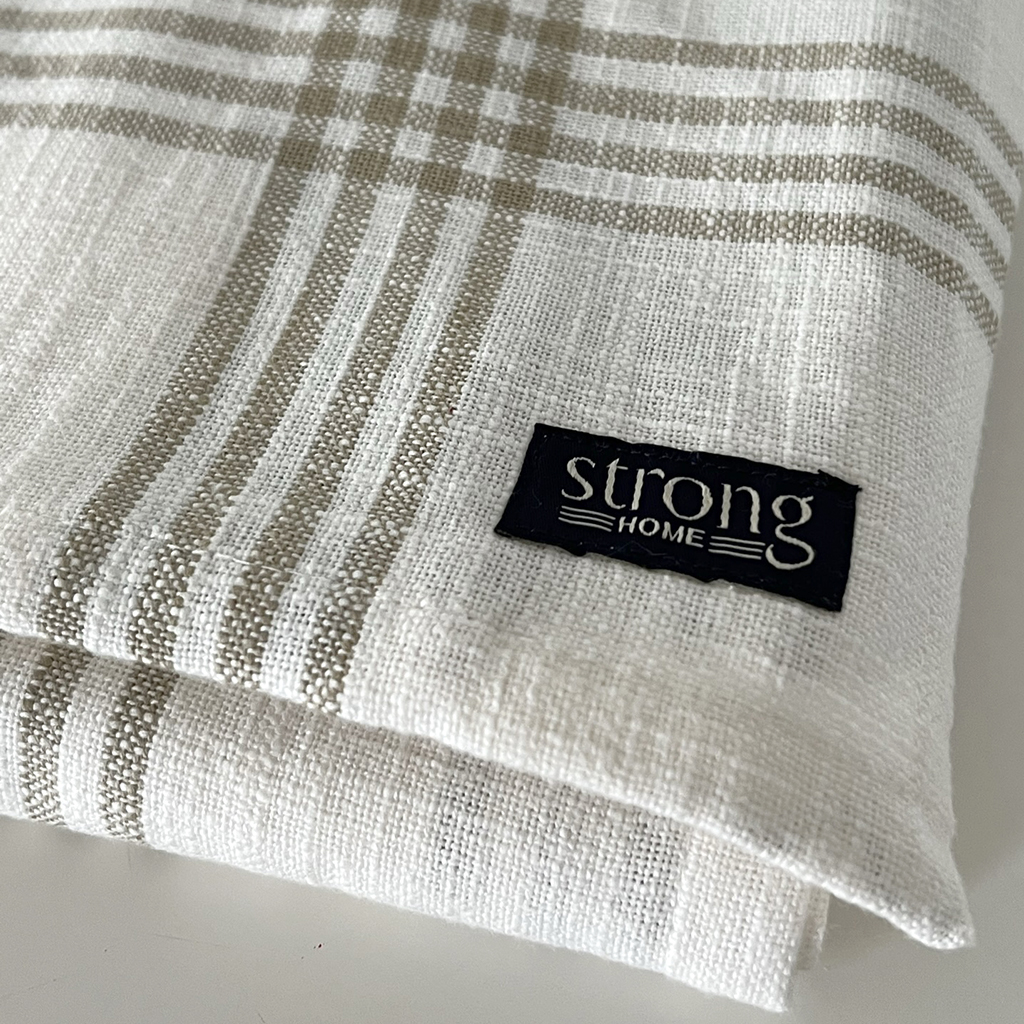 Duk Classic Stripe Sand Beige 150x270 cm - 2