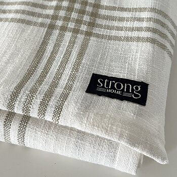 Duk Classic Stripe Sand Beige 150x270 cm