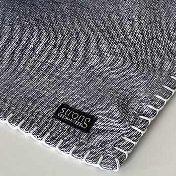 Bordstablett Stitch Oxford Indigo Blue