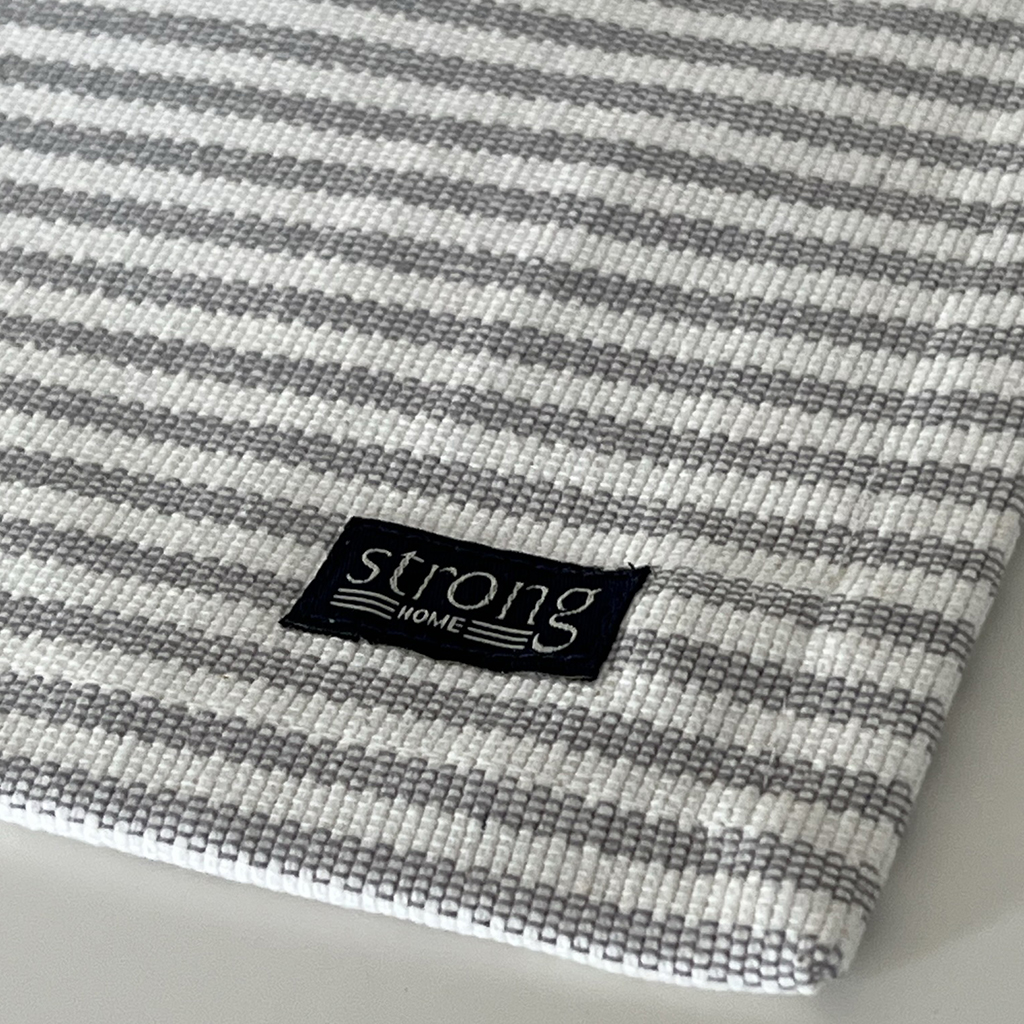 Bordstablett Stripe Oxford Grey