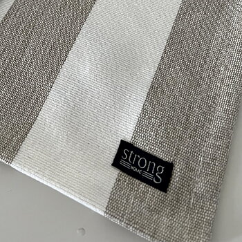 Bordstablett Barstripe Oxford Sand Beige