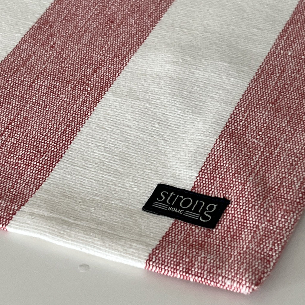 Bordstablett Barstripe Oxford Coral Red
