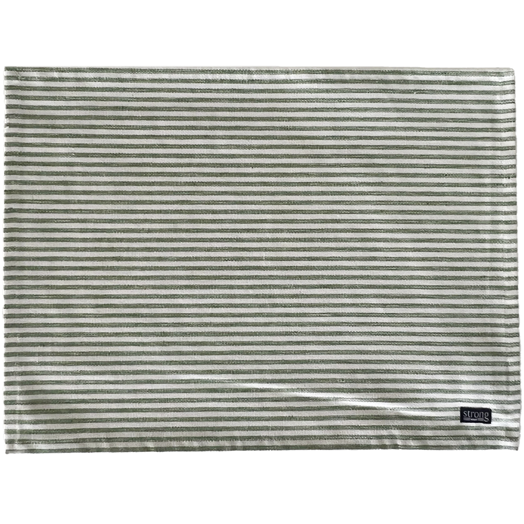 Bordstablett Stripe Oxford Grass Green - 2